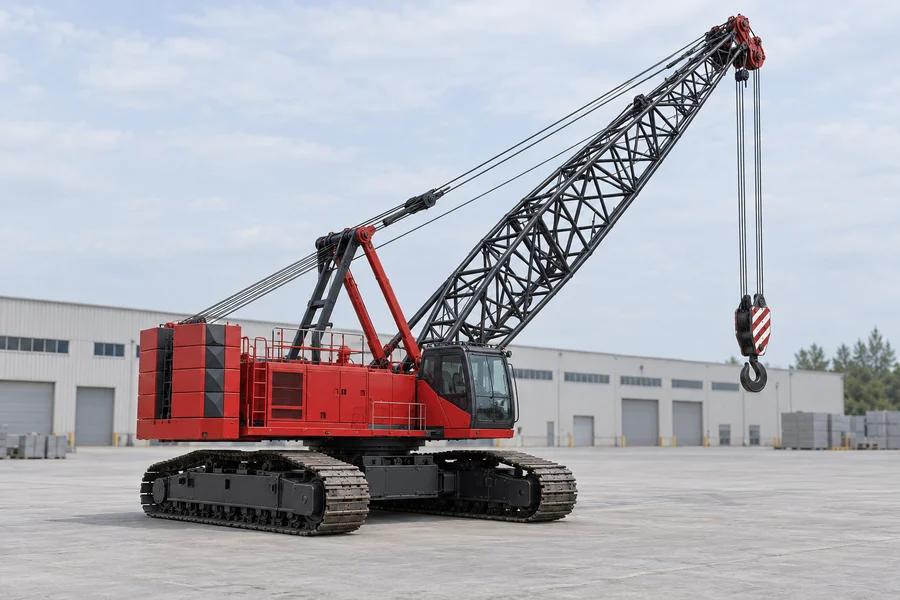 Иллюстрация: SANY SCE600A Chain-track